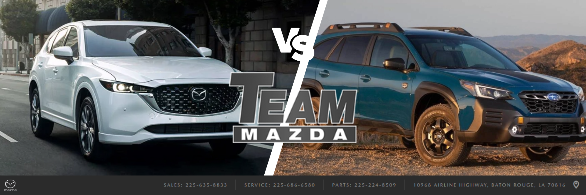 Choosing Between the 2024 Mazda CX-5 and 2024 Subaru Outback