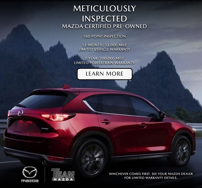 Why Buy Mazda Certified Pre-Owned